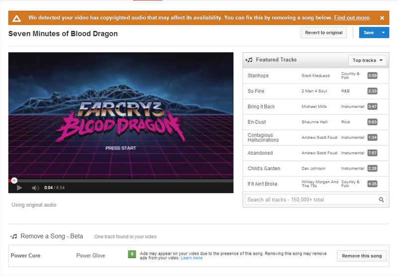Illustration for article titled One Of YouTube's Solutions To All This Copyright Madness Sort of Works